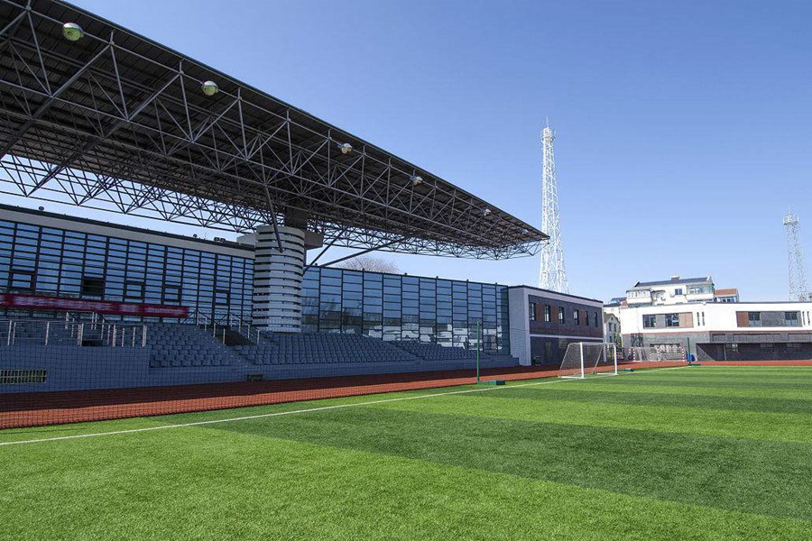 昌都体育场看台网架工程